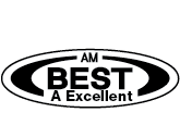 This company was issued a secure rating by the A.M. Best Company, click for additional details